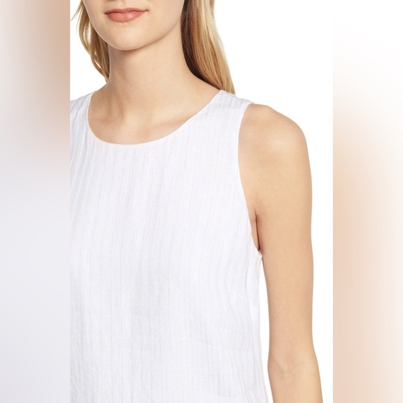 Tommy Bahama Porte Fino Sleeveless Linen Blend Shift Dress - Size XS - Picture 5 of 10